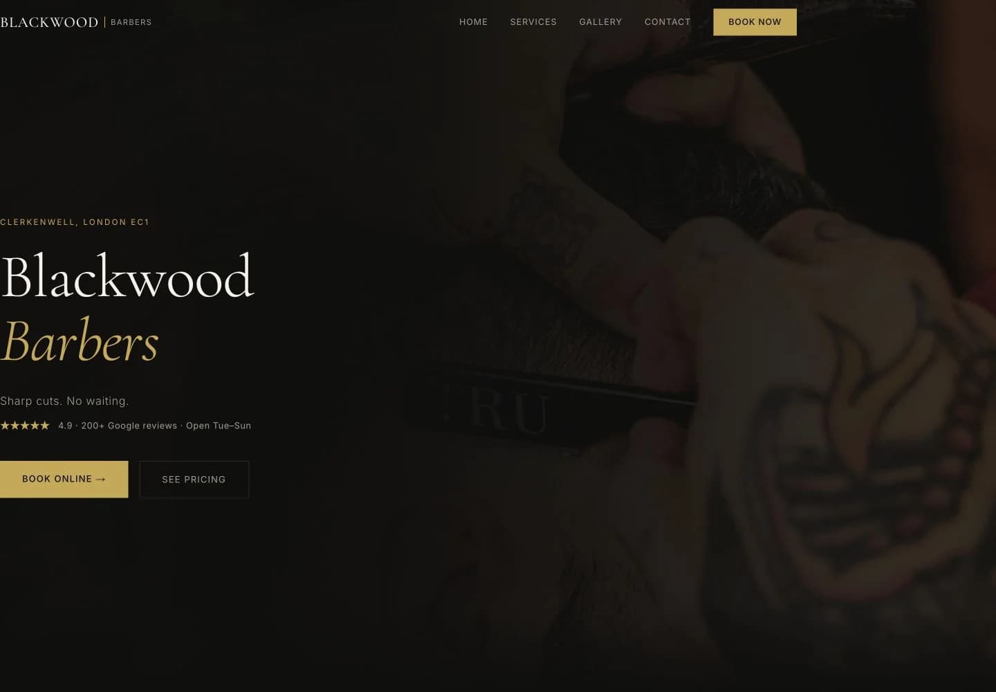 Démonstration Blackwood Barbers