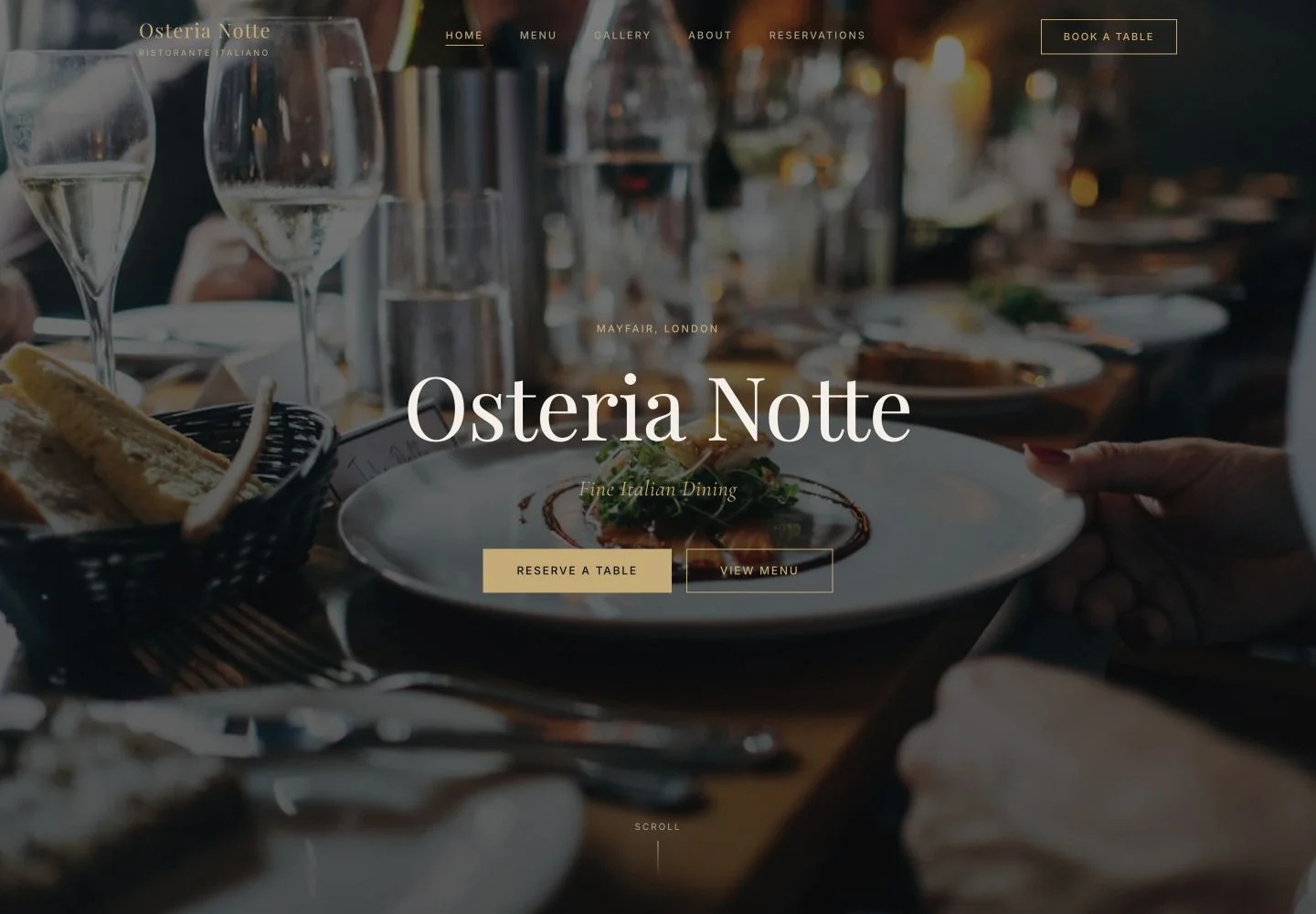 Démonstration Osteria Notte